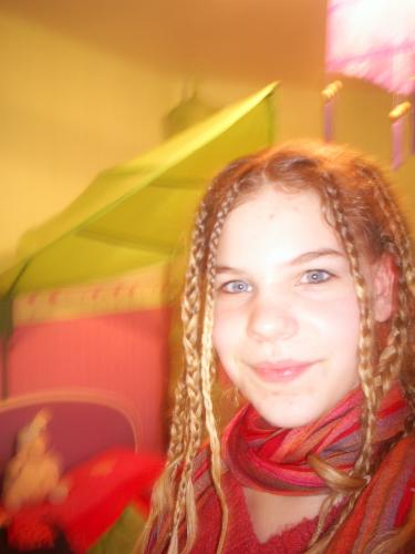 moi avec mes tresses ...